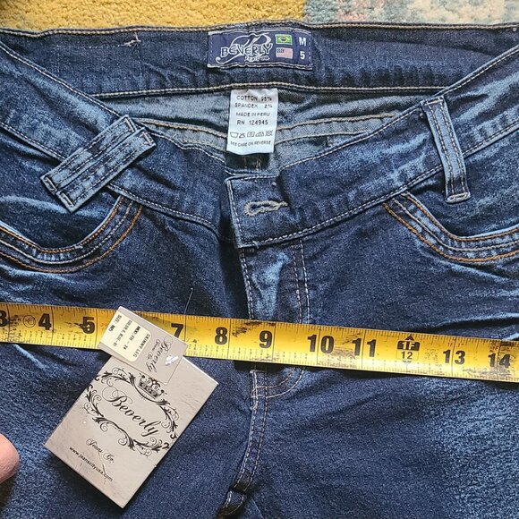 Premium butt lift jeans Brazilian Booty push up stretch jeans made in Colombia - Picture 10 of 11